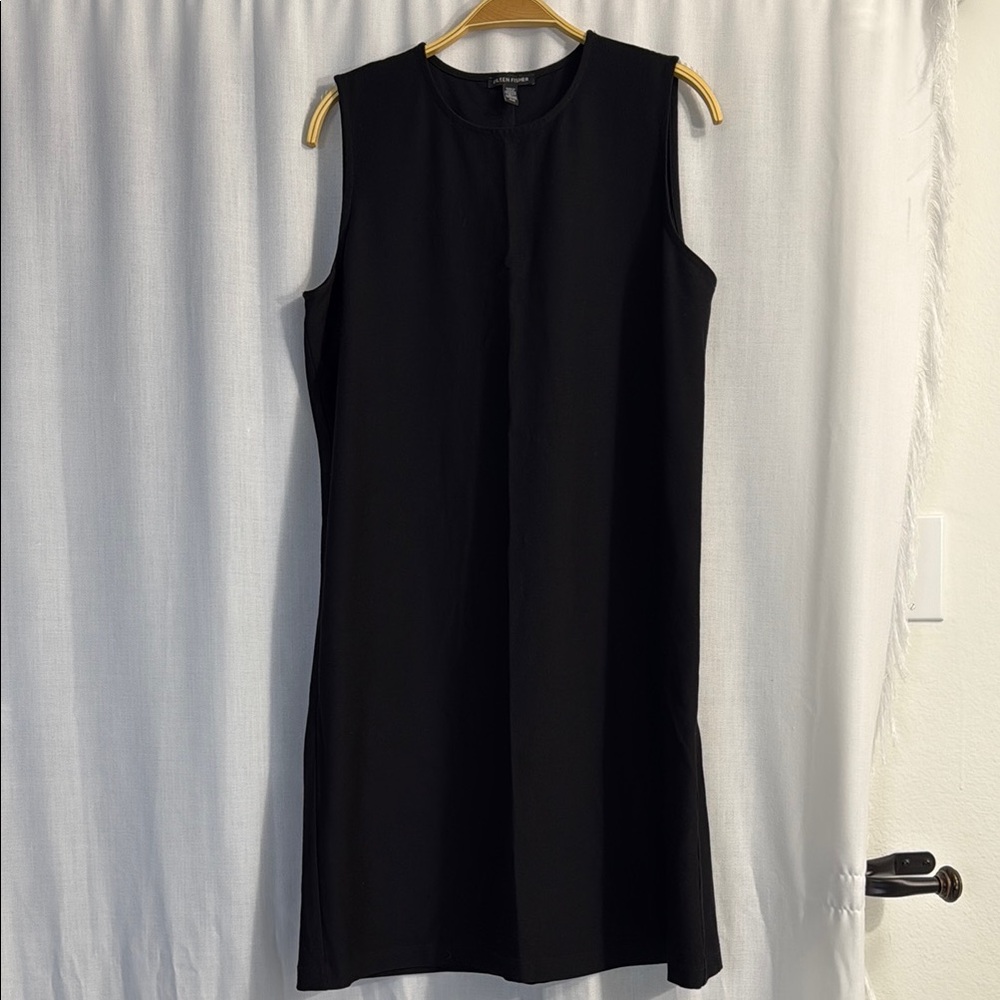 Eileen Fisher Black Sleeveless Dress